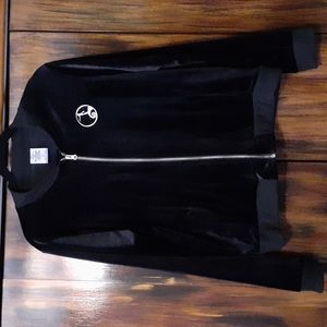 The Nightmare Before Christmas Jack Skellington/Pumpkin King velour zip jacket